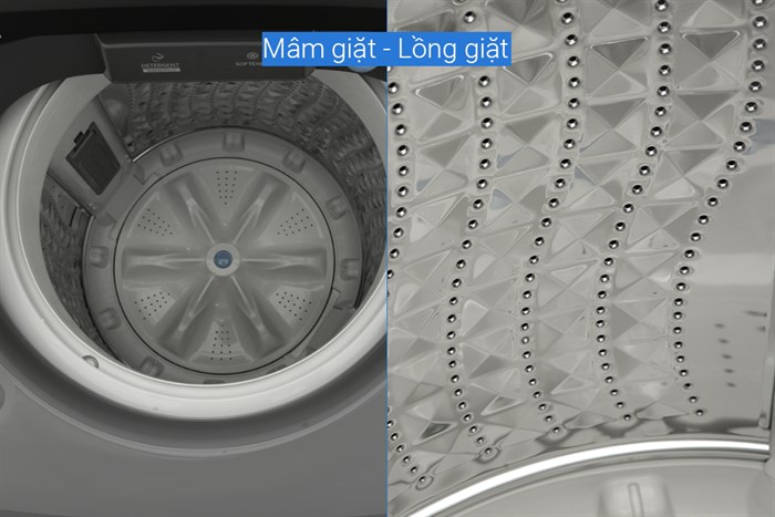 Máy Giặt Samsung Ecobubble Inverter 10.5 Kg WA10CG5745BDSV